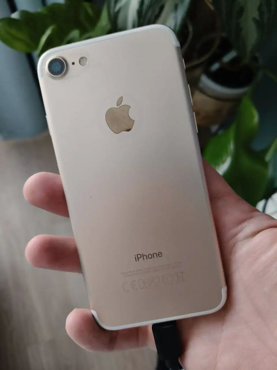 Айфон 7 128гб с разбитым стеклом - Смартфоны (Электроника) в Мытищи