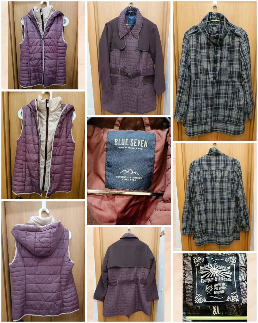 Продажа одежды: жилетка, демисезонное и весеннее пальто - Верхняя одежда (Одежда) в Мытищи