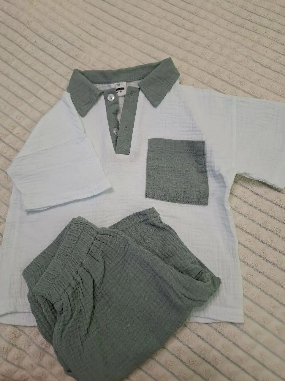 Муслиновый костюм 110-116 размер - Детская одежда (Одежда) в Мытищи