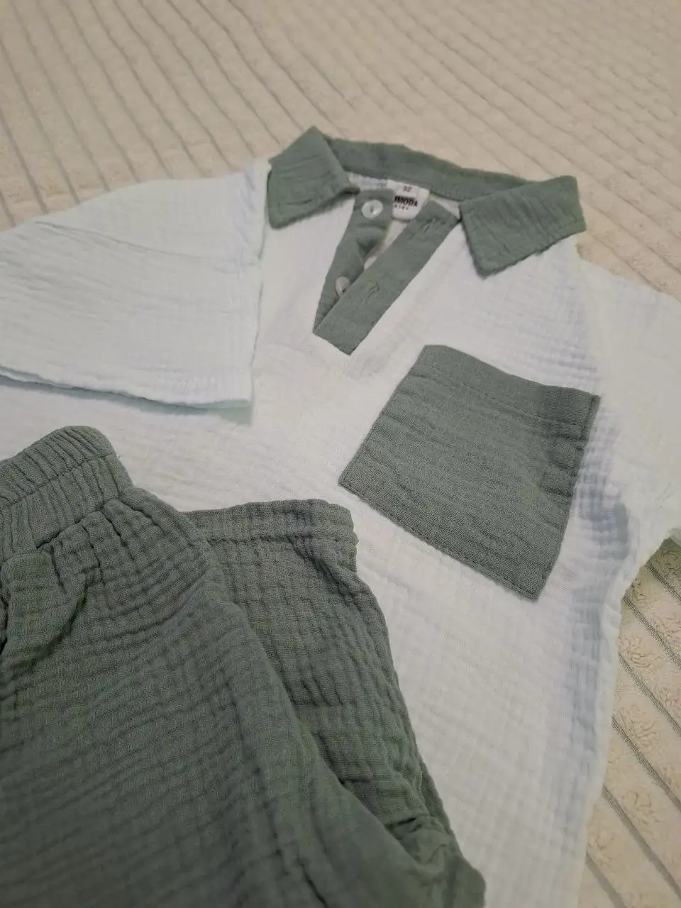 Муслиновый костюм 110-116 размер - Детская одежда (Одежда) в Мытищи