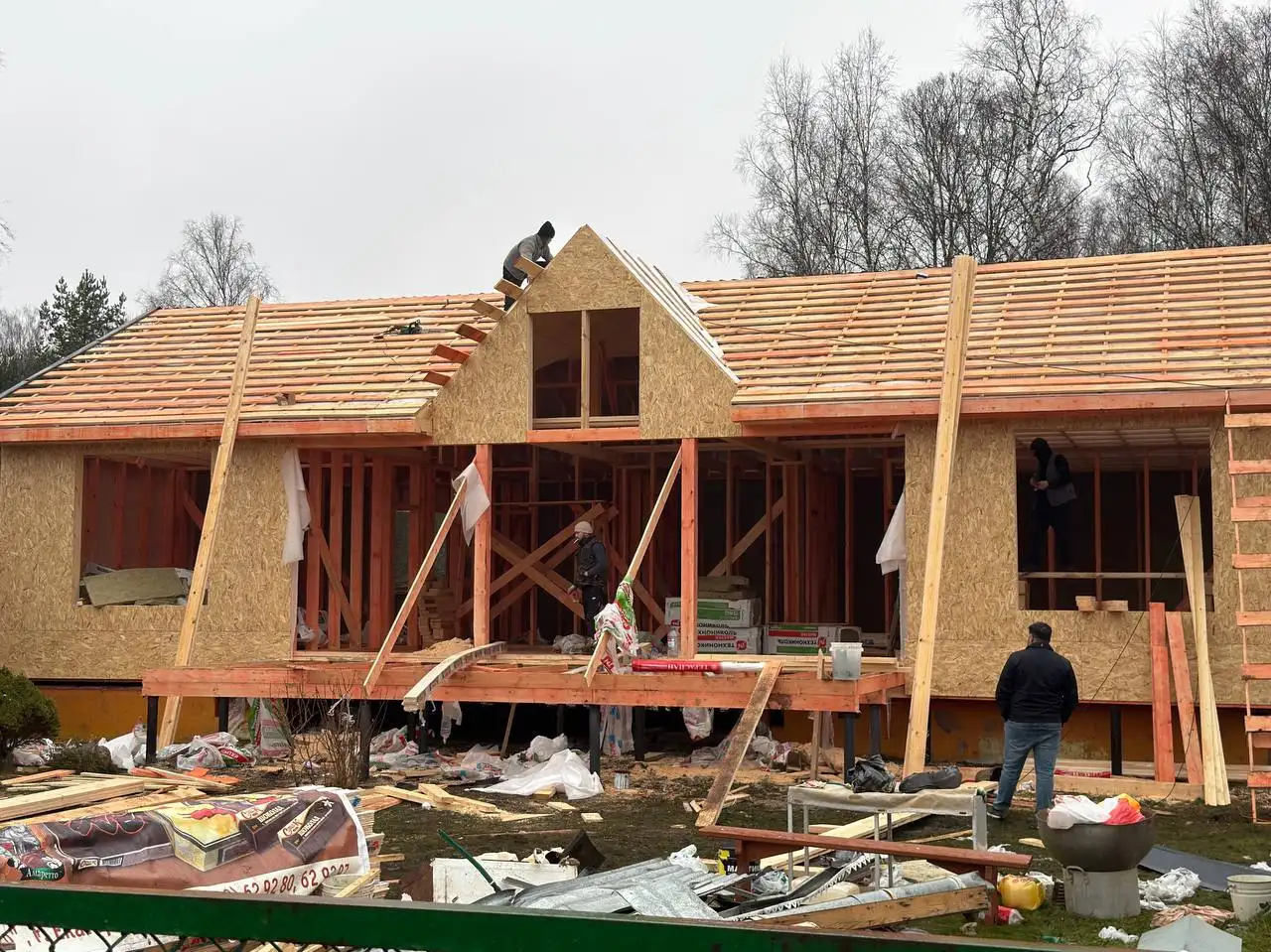 Кровля под ключ - строительные услуги по пристройкам, крышам и домам - Строительные работы (Услуги) в Мытищи