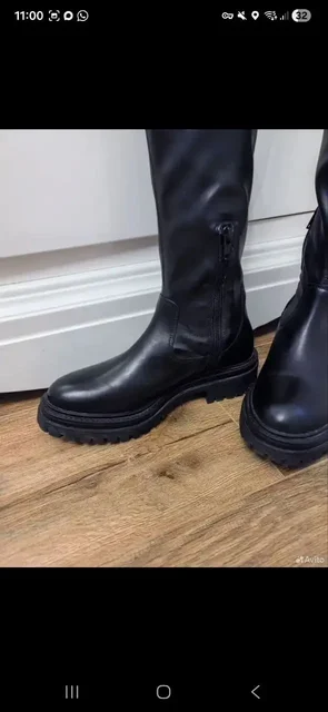 Кожаные ботфорды от Geox в отличном состоянии - частное объявление в Мытищи