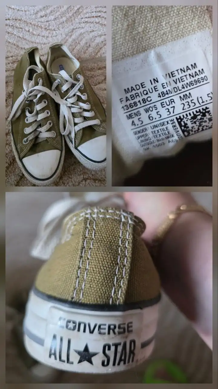 Фирменные кеды стелька 23-23.5см - Обувь (Одежда) в Мытищи