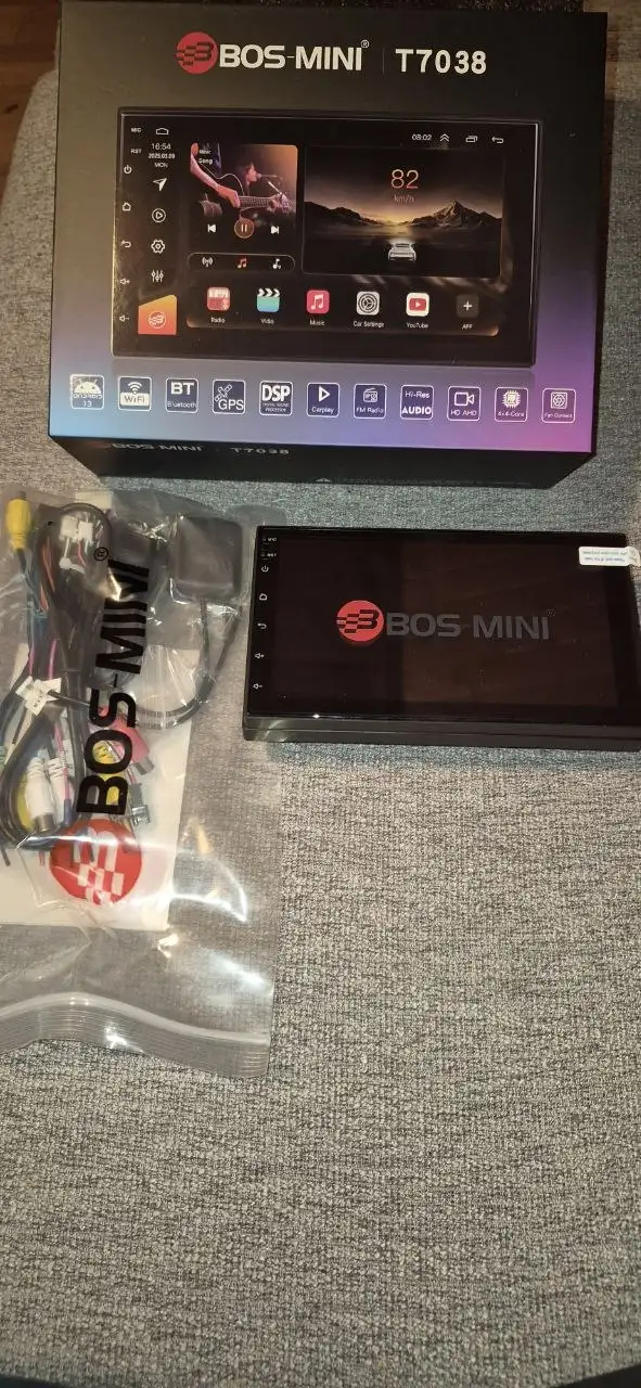 Продажа Android магнитолы BOS-MINI T7038 4+64Gb - Автомагнитолы (Электроника) в Ивантеевка