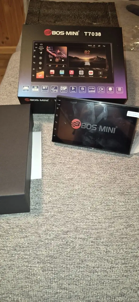 Продажа Android магнитолы BOS-MINI T7038 4+64Gb - Автомагнитолы (Электроника) в Ивантеевка