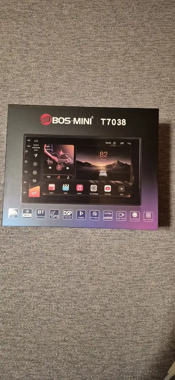 Продажа Android магнитолы BOS-MINI T7038 4+64Gb - Автомагнитолы (Электроника) в Ивантеевка