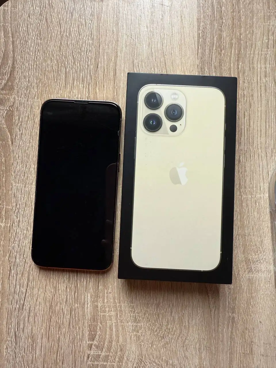 Продажа iPhone 13 Pro 256 Гб золотого цвета - Смартфоны (Электроника) в Королёв