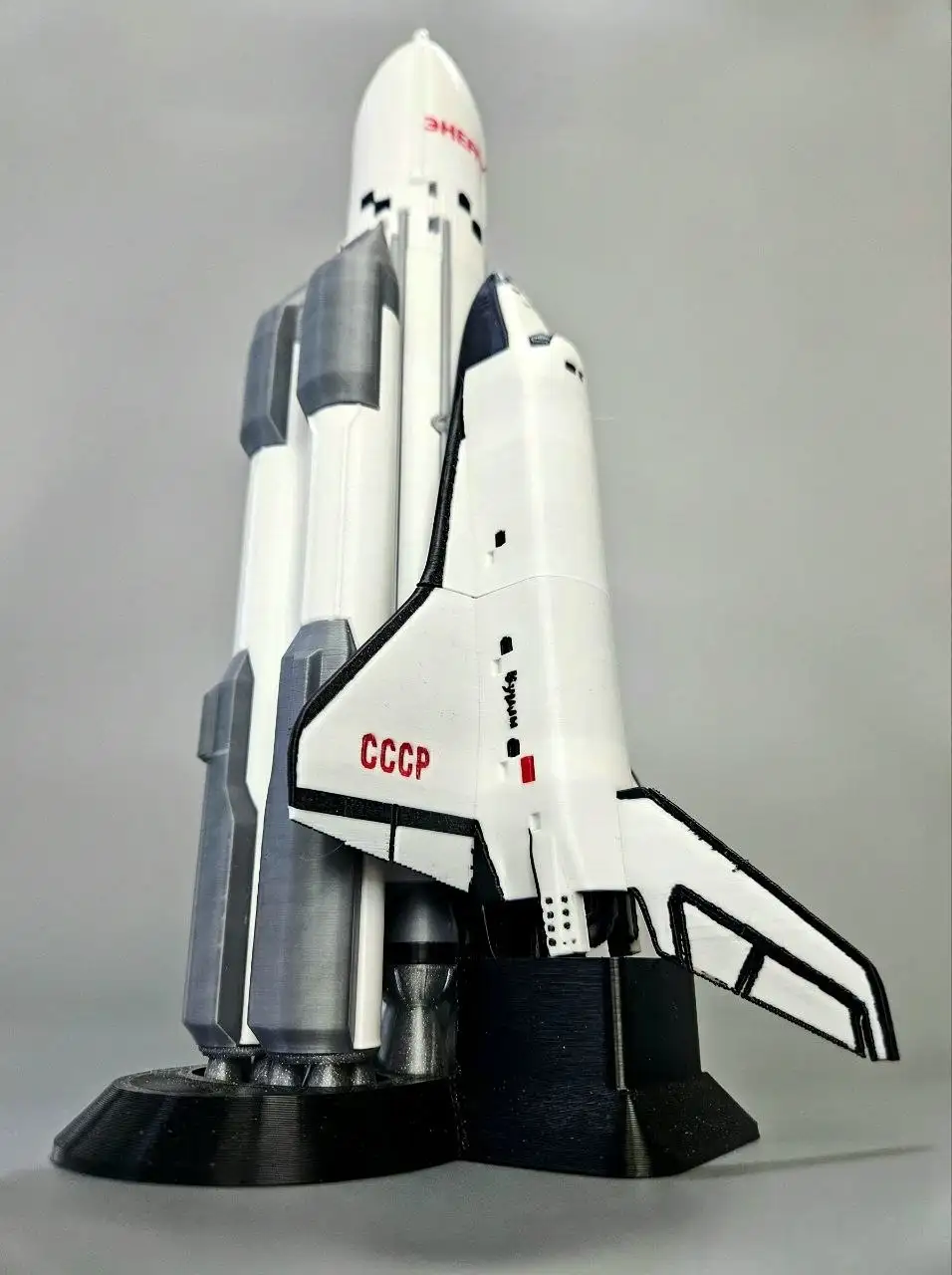 Макет ракетоплана 'Буран' с ракетоносителем 'Энергия' - Моделирование (Хобби и отдых) в Щелково