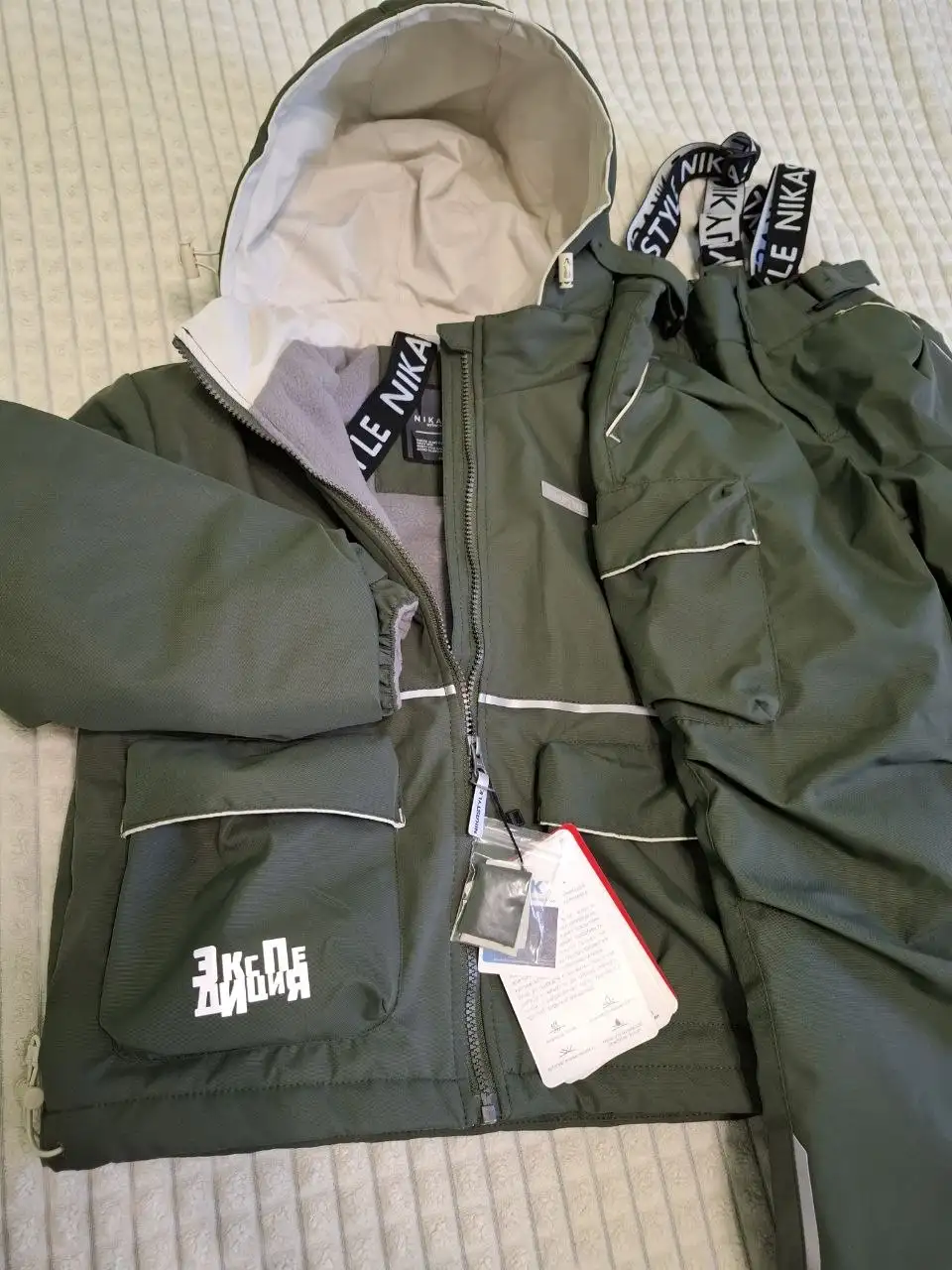 Растущий комплект nikastyle для мальчика размер 122+4 см - Детская одежда (Одежда) в Мытищи