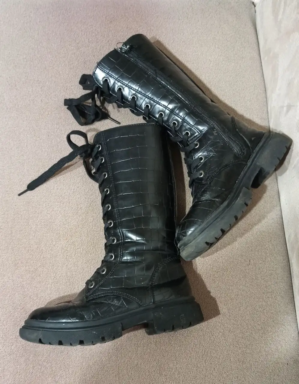 Сапоги для девочки демисезонные размер 32 - Детская обувь (Одежда) в Мытищи