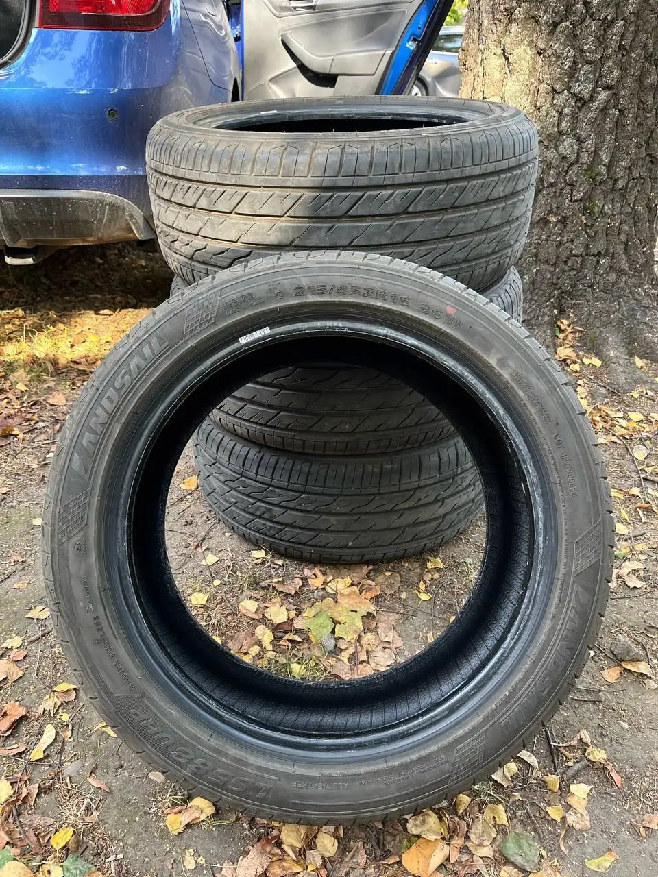 Летняя резина LANDSAIL LS588 UHP 215/45R16 86W - Шины и диски (Авто) в Мытищи