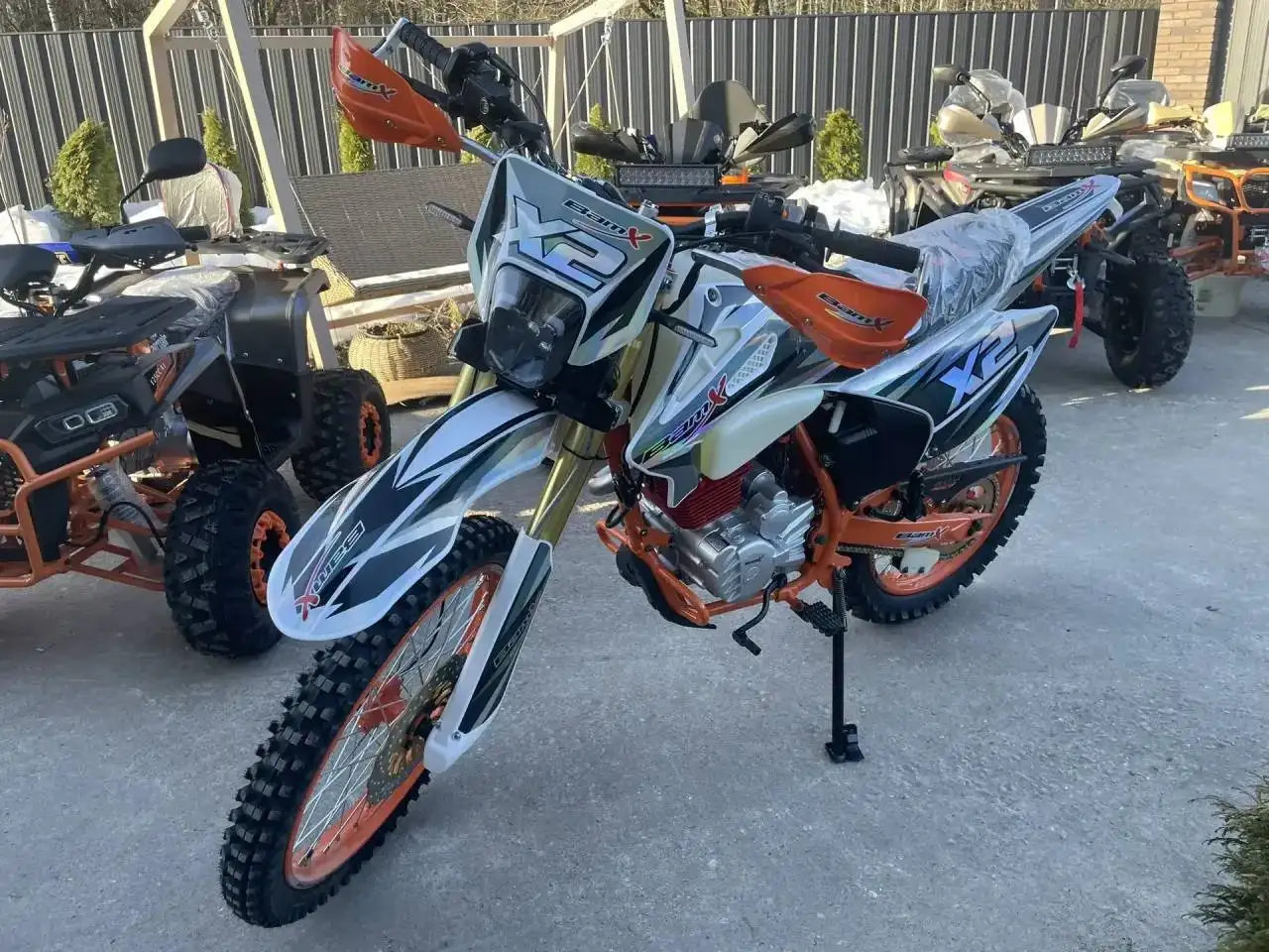 Новый эндурик 300 кубов - Мотоциклы (Авто) в Мытищи