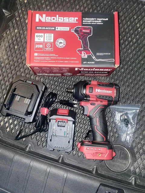 Продажа гайковерта Neolaser NIW-20-ACCUM с аккумулятором и зарядкой - Электроинструменты в Королёв
