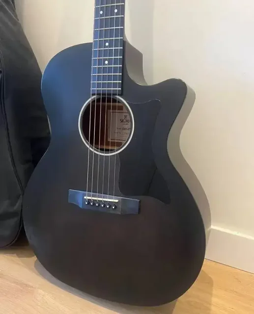 Продам электроакустическую гитару Sigma GMC-STE-BKB - Музыкальные инструменты в Мытищи