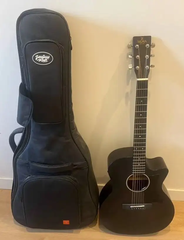 Продам электроакустическую гитару Sigma GMC-STE-BKB - Музыкальные инструменты (Хобби и отдых) в Мытищи