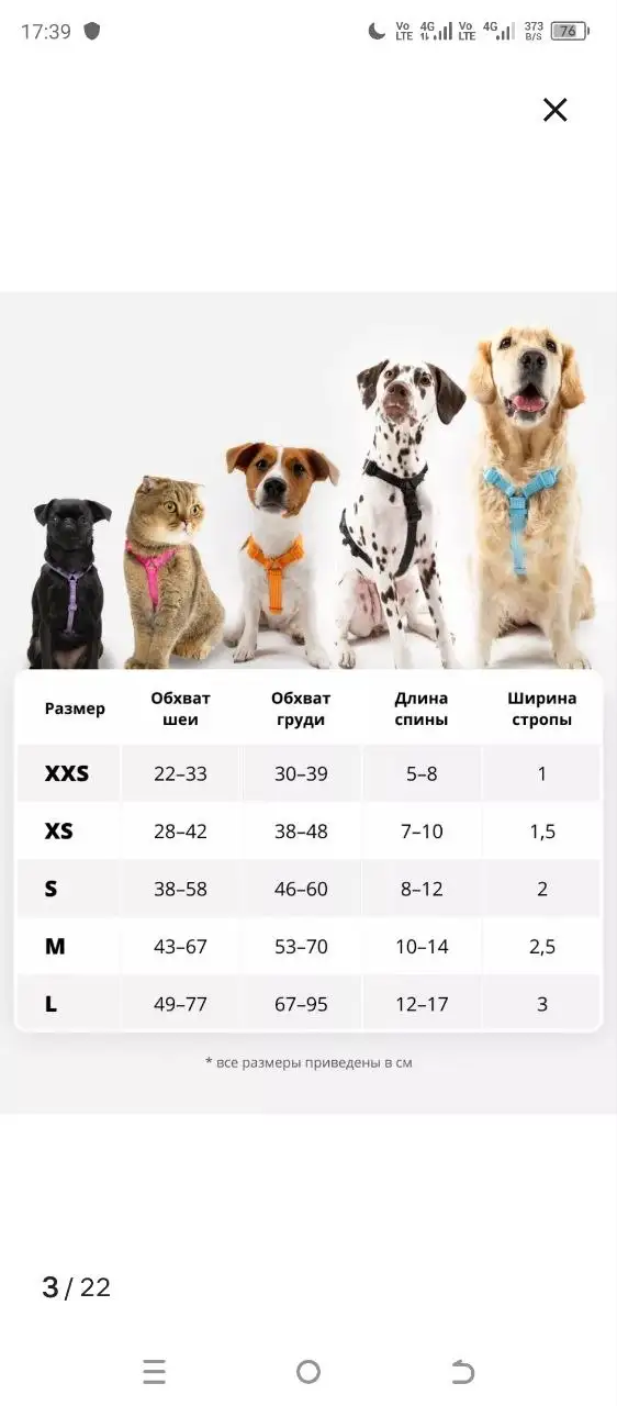 Шлейка бу в хорошем состоянии - Аксессуары для животных (Животные) в Мытищи