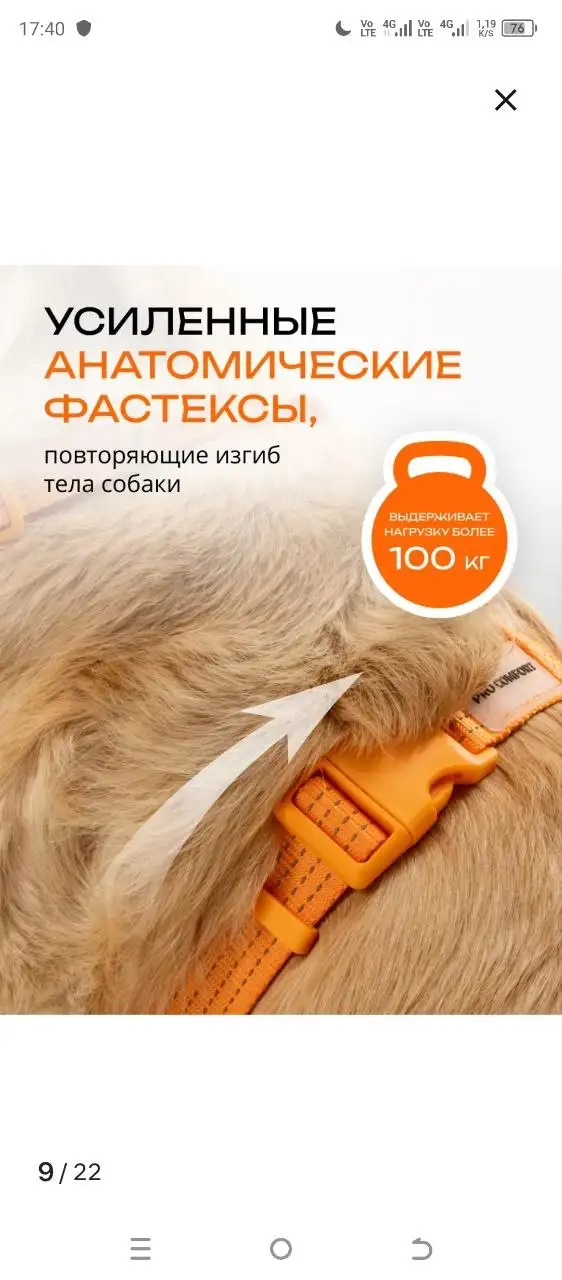 Шлейка бу в хорошем состоянии - Аксессуары для животных (Животные) в Мытищи