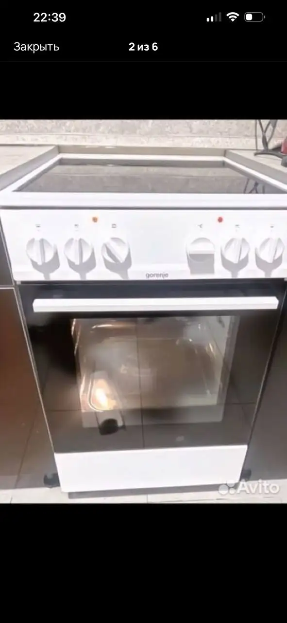 Электрическая плита Gorenje б/у - Кухонная техника (Для дома и дачи) в Мытищи