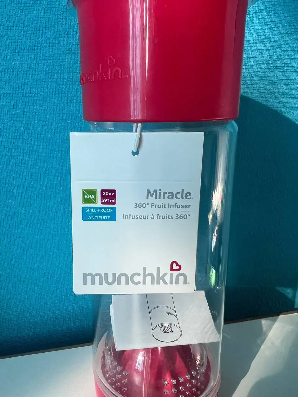 Поильник Munchkin MIRACLE 360° с инфузером - Посуда и аксессуары (Товары для детей) в Мытищи