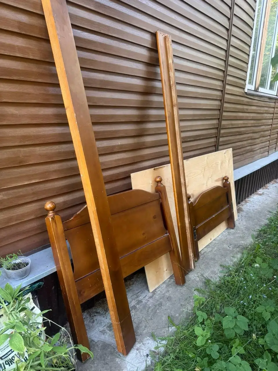 Кровать под матрас 90x190, дерево - Мебель (Для дома и дачи) в Мытищи