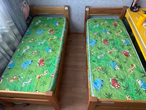 Детские кровати с матрасами 150x60 - Качели в Королёв