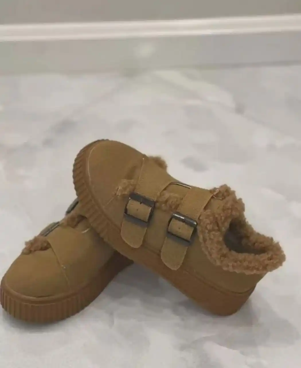 Женские полуботинки гречишного цвета