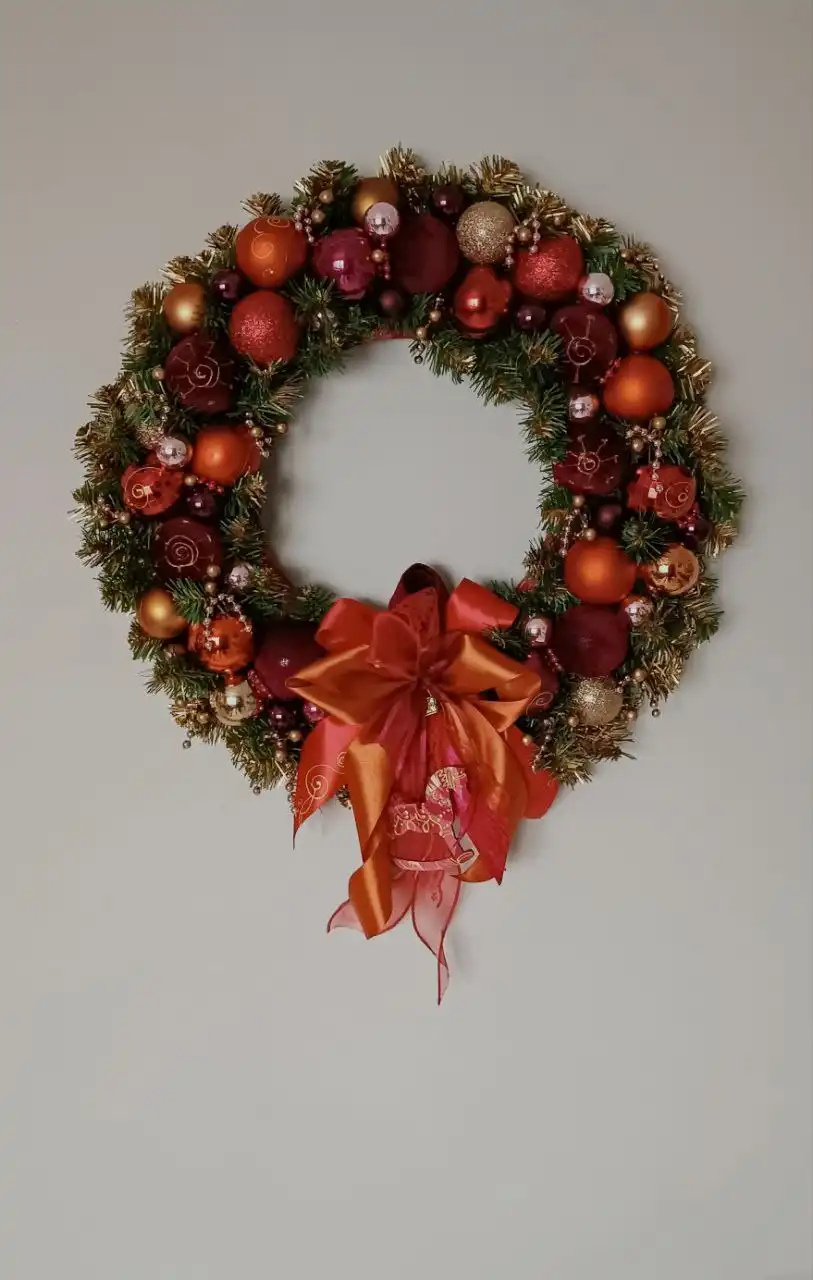 Праздничные интерьерные венки