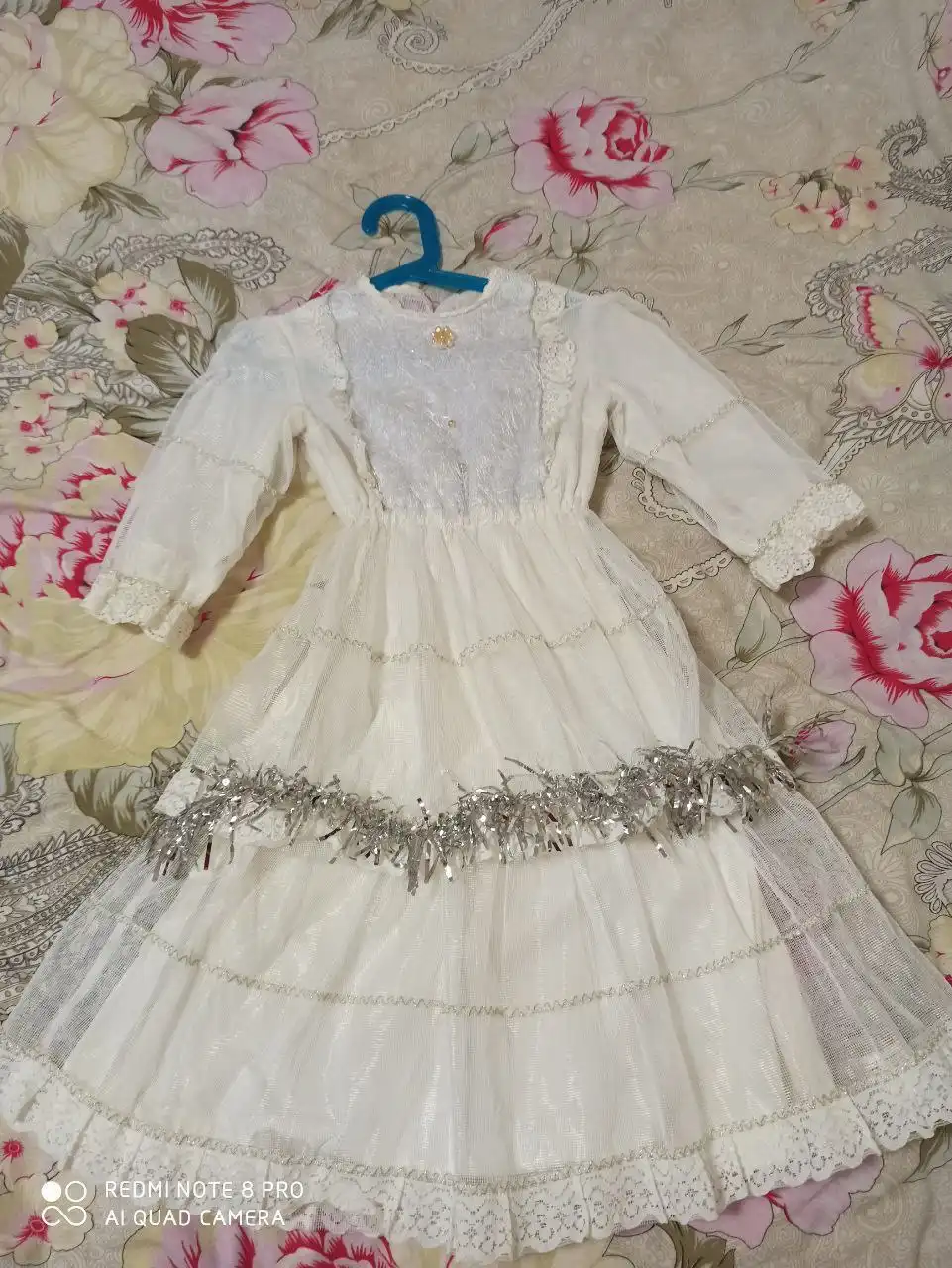 Новогоднее платье для девочки 4-5 лет