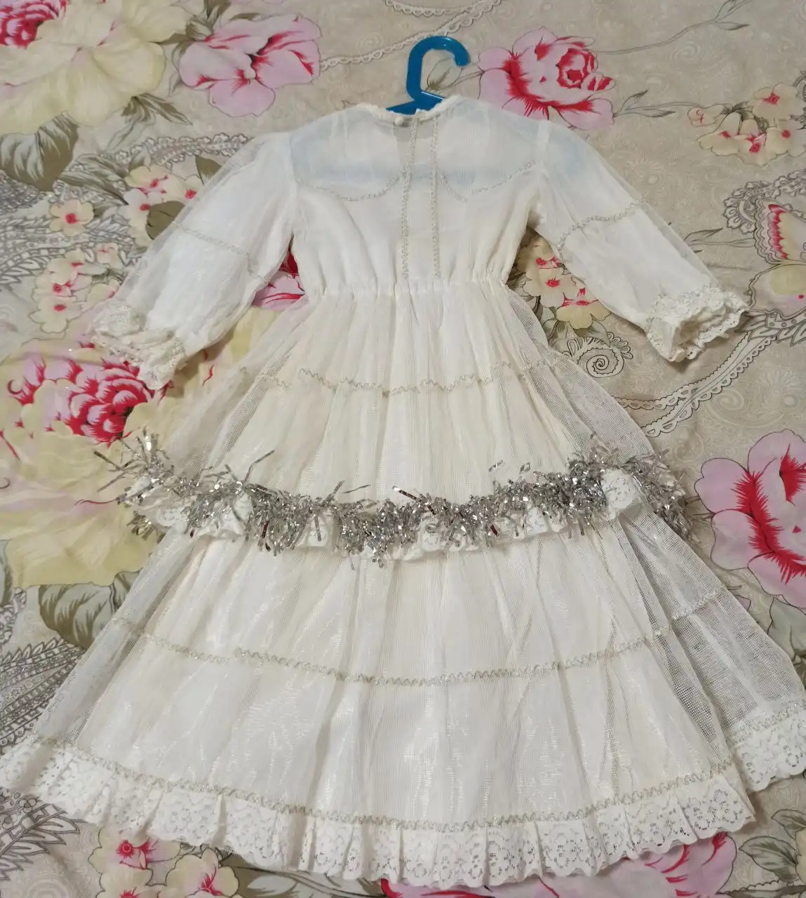 Новогоднее платье для девочки 4-5 лет