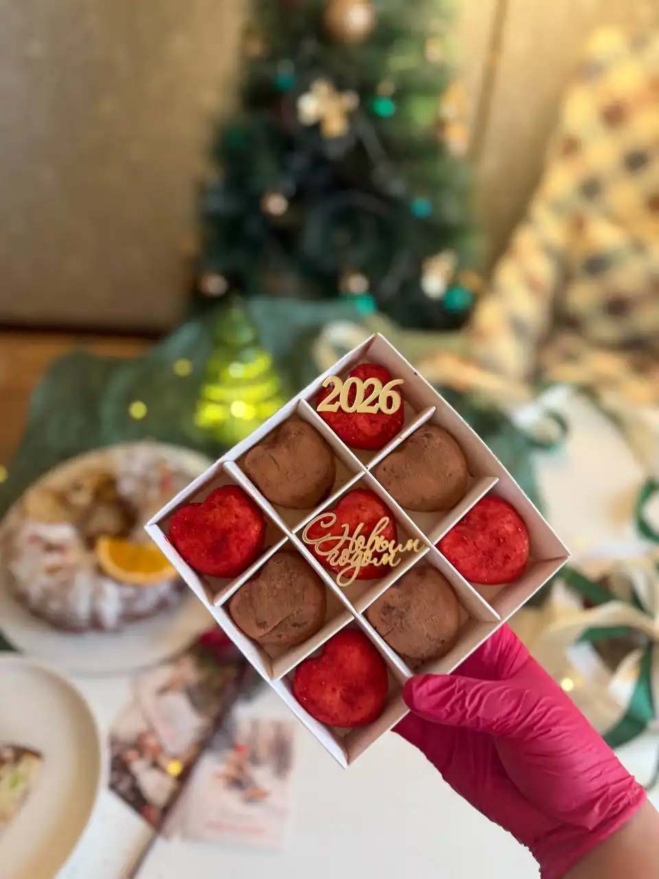 Вкусные десерты к Новому году и Рождеству