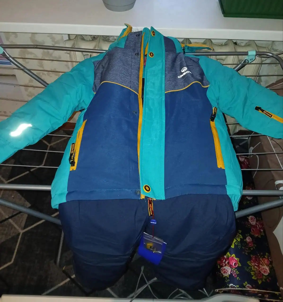 Детская куртка для мальчика/девочки, размер 110-116