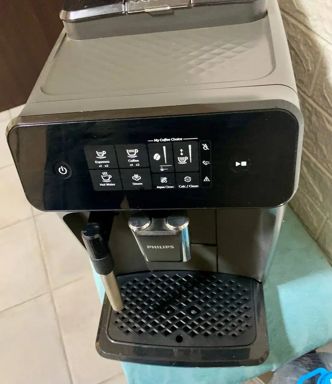 Кофемашина с неисправностью забора воды для ремонта