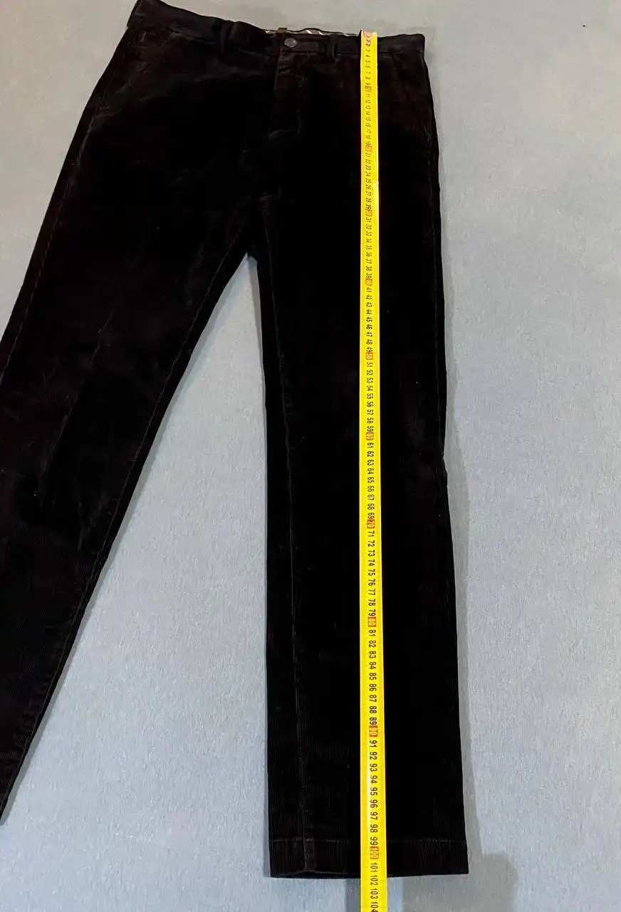 Продам вельветовые брюки Banana Republic черные размер 30x32