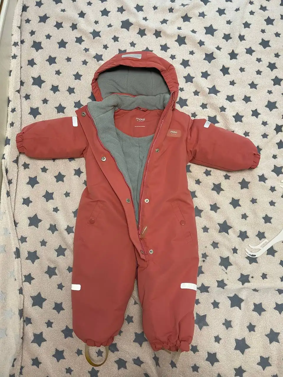 Зимний комбинезон для девочки размер 80