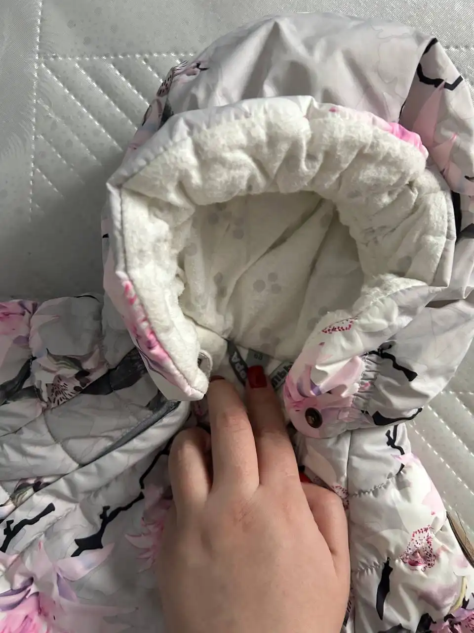 Зимний комбинезон-конверт теплый и удобный