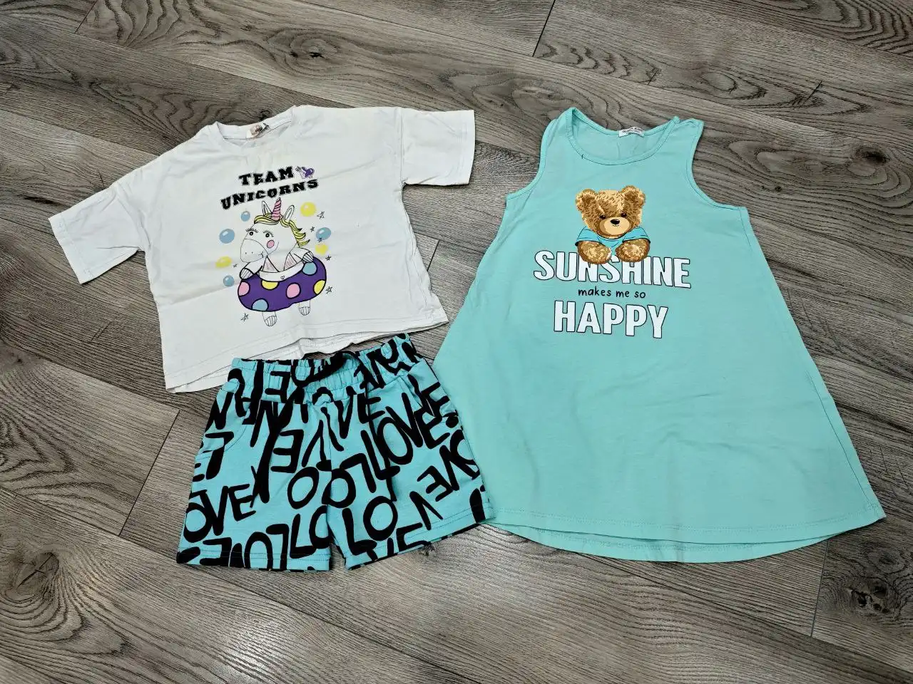 Комплект вещей для девочки на 104 рост