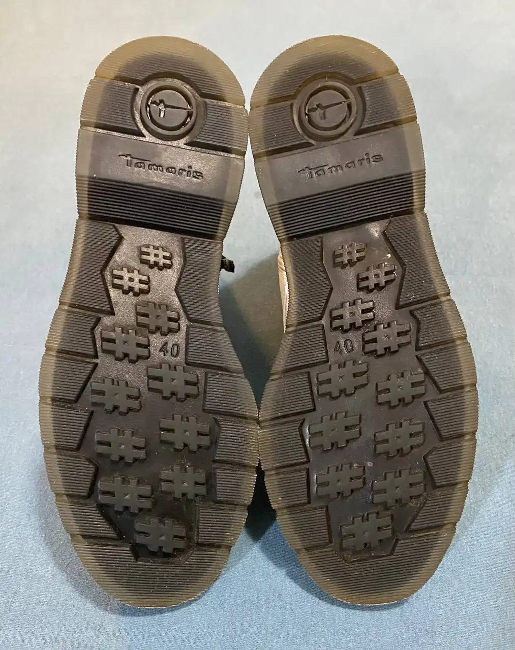 Утеплённые женские ботинки Tamaris 40-40.5 размера