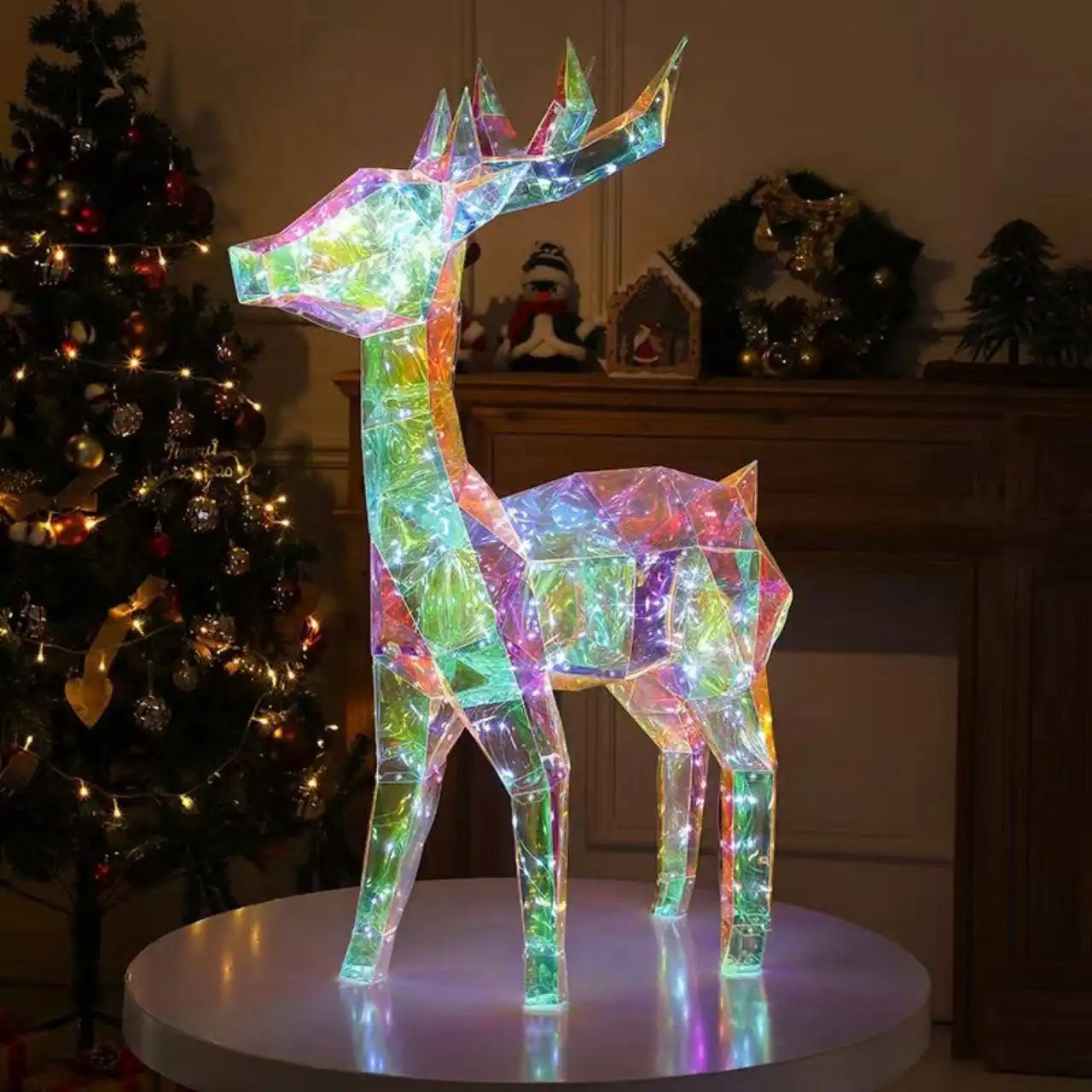 Новогодний олень 50см