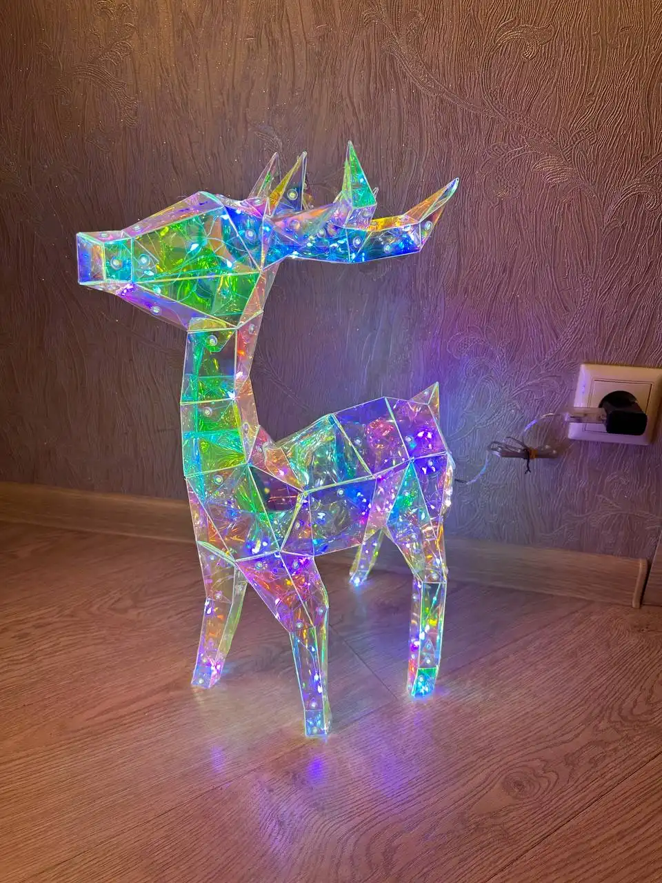 Новогодний олень 50см