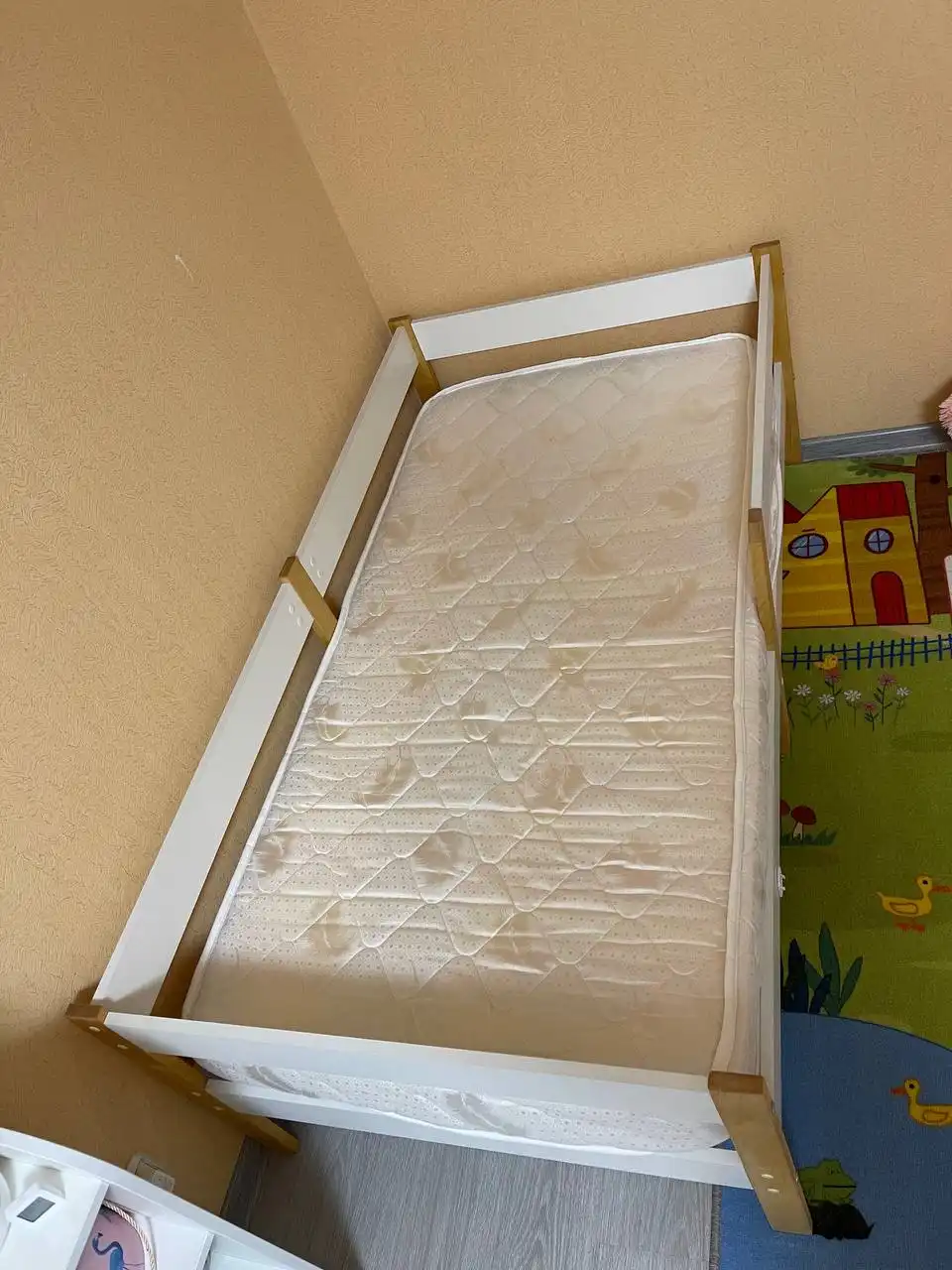 Детская кровать Sweet Sofa 160x80 с бортиком и ящиками