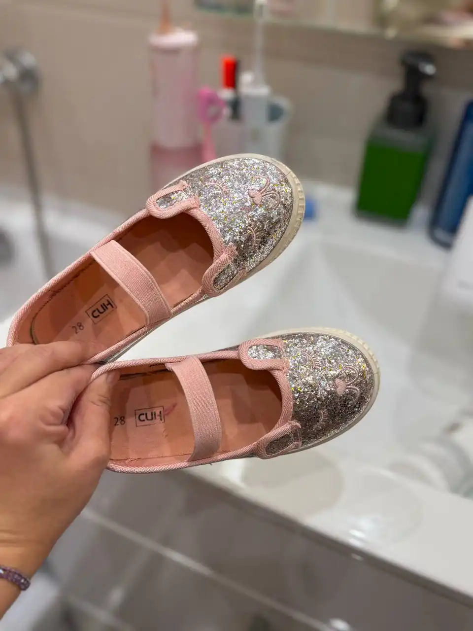 Блестящая детская одежда 28 размера