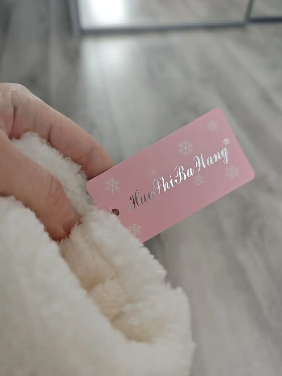 Новые зимние варежки