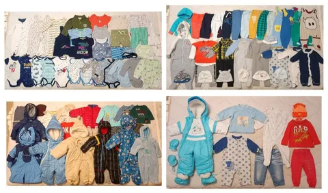 Пакет вещей для мальчика на рост 62-74 см - Товары для детей в Королёв