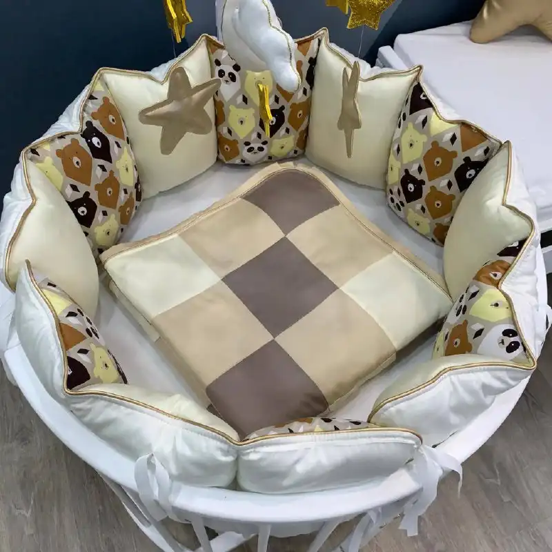 Продажа комплектов на кроватку с натяжными простынями - Текстиль для дома (Для дома и дачи) в Балашиха