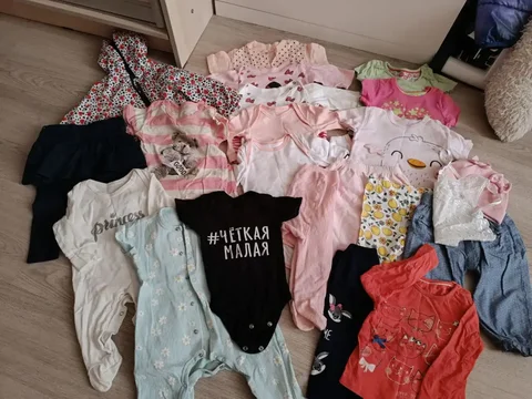 Пакет детских вещей для девочки 0-6 месяцев - частное объявление в Балашиха