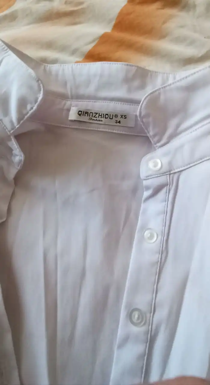 Блузка белая XS с рукавом 3/4 - Женская одежда (Одежда) в Балашиха