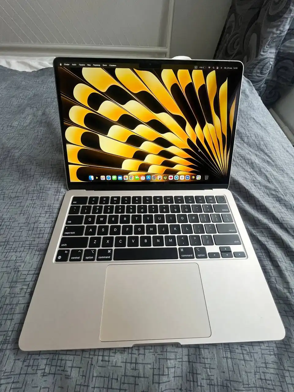MacBook Air 13.6 M2 16 ГБ 256 ГБ золотой - Ноутбуки (Электроника) в Балашиха