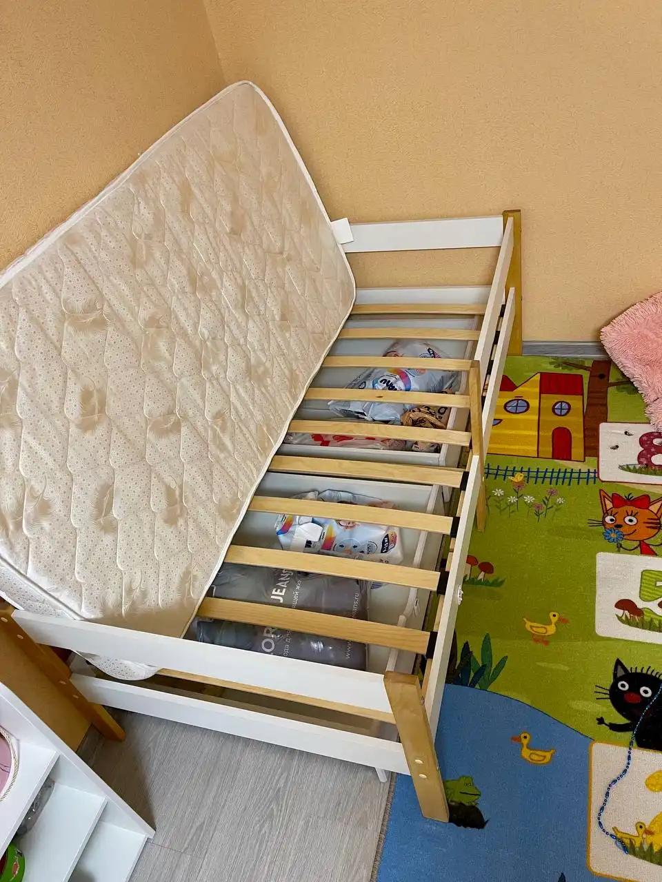 Детская кровать Sweet Sofa 160x80 с бортиком и ящиками - Детская мебель (Товары для детей) в Балашиха
