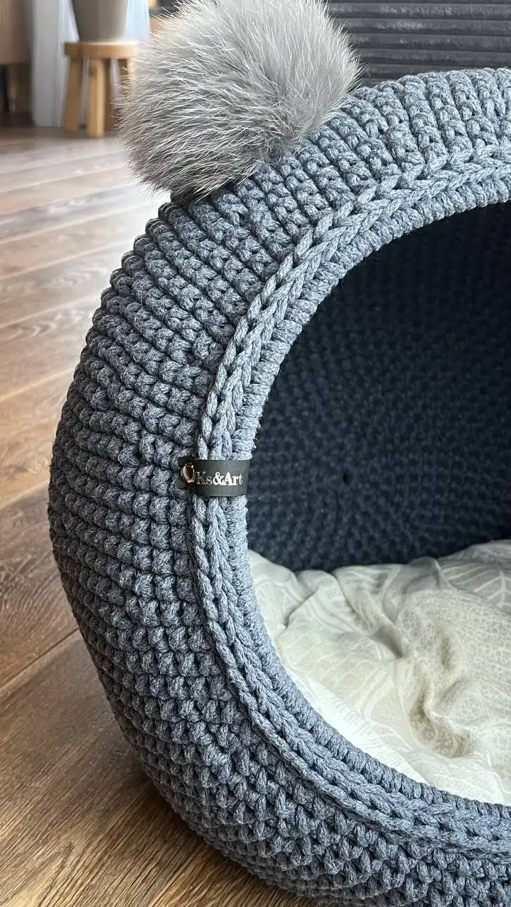 Домик для питомца ручной работы из натуральных материалов - Аксессуары для животных (Животные) в Балашиха