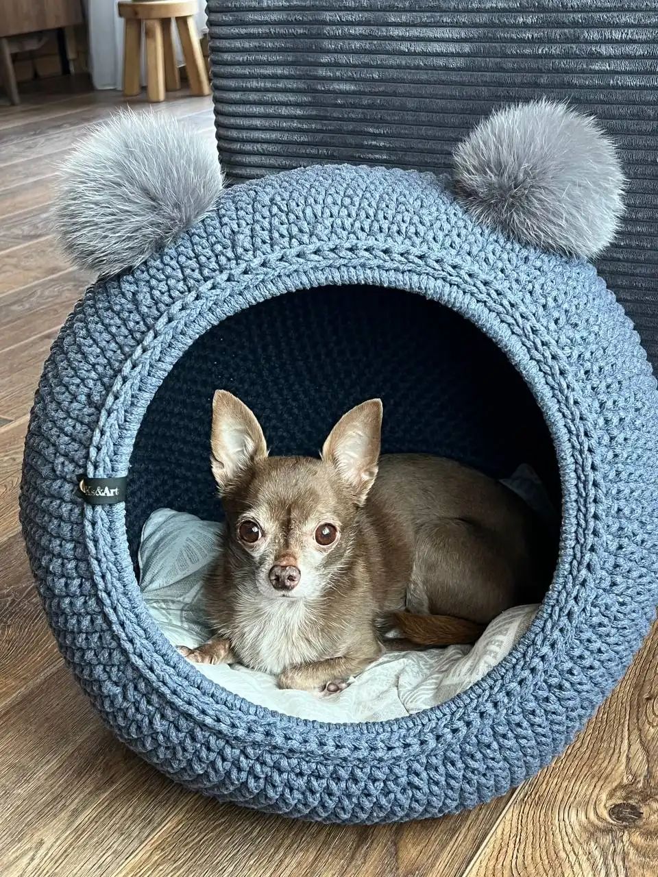 Домик для питомца ручной работы из натуральных материалов - Аксессуары для животных (Животные) в Балашиха